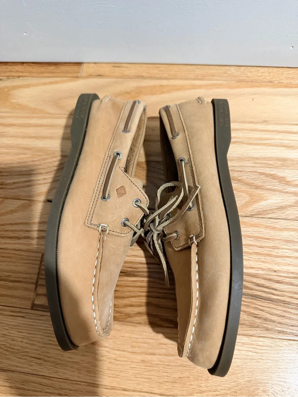 Sperry Topsider kids Tan Casual Boat Shoes